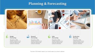 Supply Chain Management Operational Metrics Planning And Forecasting Graphics PDF