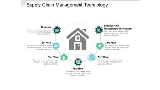 Supply Chain Management Technology Ppt Powerpoint Presentation File Objects Cpb