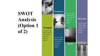 Swot Analysis Template 1 Ppt PowerPoint Presentation Layouts Slides
