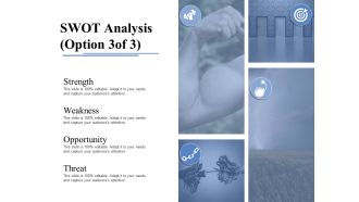 Swot Analysis Template 2 Ppt PowerPoint Presentation Portfolio Sample