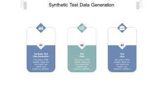 Synthetic Test Data Generation Ppt PowerPoint Presentation Icon Slides Cpb Pdf