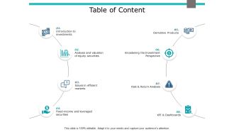 Table Of Content Ppt PowerPoint Presentation Model Demonstration
