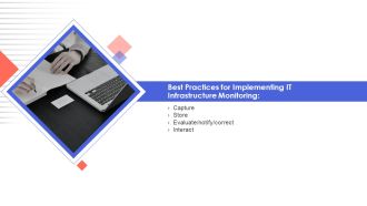 Table Of Contents Best Practices For Implementing IT Infrastructure Monitoring Information PDF