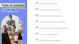 Table Of Contents Comprehensive Market STP Assessment Rules PDF