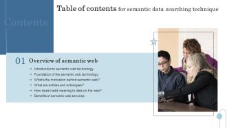 Table Of Contents For Semantic Data Searching Technique Guidelines PDF