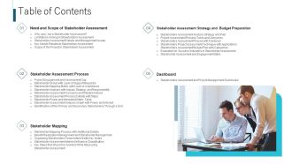 Table Of Contents Ppt Show Outline PDF