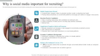 Tactical Process For Social Why Is Social Media Important For Recruiting Sample PDF