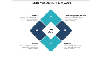 Talent Management Life Cycle Ppt PowerPoint Presentation File Example Topics Cpb