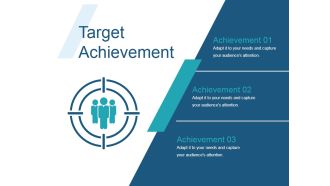Target Achievement Ppt PowerPoint Presentation Shapes