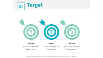 Target And Arrows Ppt PowerPoint Presentation Show Examples