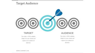 Target Audience Ppt PowerPoint Presentation Deck