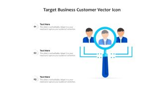 Target Business Customer Vector Icon Ppt PowerPoint Presentation File Icons PDF