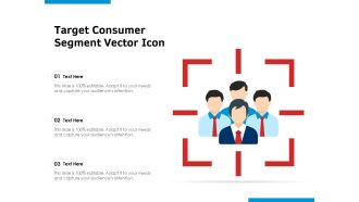 Target Consumer Segment Vector Icon Ppt PowerPoint Presentation Infographic Template Icon PDF