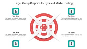 Target Group Graphics For Types Of Market Testing Ppt PowerPoint Presentation File Skills PDF