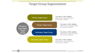 Target Group Segmentation Ppt PowerPoint Presentation Ideas Layout