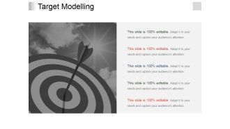 Target Modelling Template 1 Ppt PowerPoint Presentation Infographics Summary