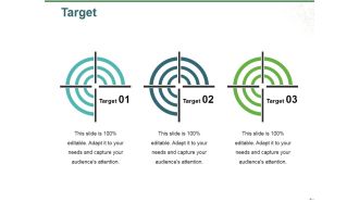 Target Ppt PowerPoint Presentation Icon Graphics