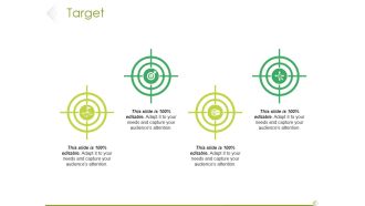 Target Ppt PowerPoint Presentation Layouts Background