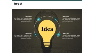 Target Slide Marketing Ppt PowerPoint Presentation Show Topics