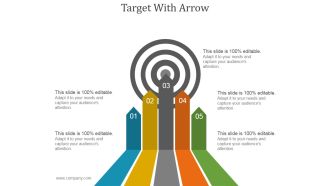 Target With Arrow Ppt PowerPoint Presentation Topics