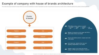 Targeted Market Entry Strategy Example Of Company With House Of Brands Architecture Topics PDF