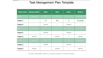 Task Management Plan Template Ppt PowerPoint Presentation Professional Example File