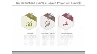 Tax Deductions Example Layout Powerpoint Example