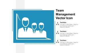 Team Management Vector Icon Ppt Powerpoint Presentation Inspiration Guidelines