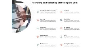 Team Manager Administration Recruiting And Selecting Staff Template Screening Portrait Pdf