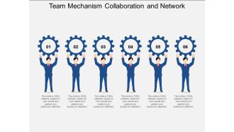 Team Mechanism Collaboration And Network Ppt Powerpoint Presentation Professional Visual Aids