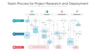 Team Process For Project Research And Deployment Ppt Infographics Slide PDF