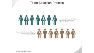 Team Selection Process Ppt PowerPoint Presentation Professional Good