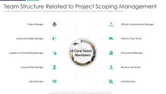 Team Structure Related To Project Scoping Management Professional PDF
