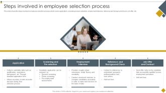 Techniques To Boost Selection Process Steps Involved In Employee Selection Process Graphics PDF