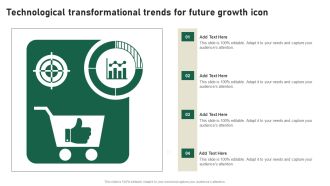 Technological Transformational Trends For Future Growth Icon Icons PDF