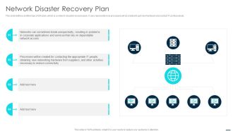 Technology Disaster Recovery Plan Network Disaster Recovery Plan Diagrams PDF