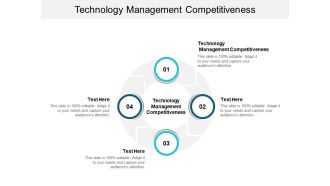 Technology Management Competitiveness Ppt PowerPoint Presentation Infographic Template Shapes Cpb
