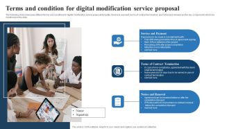Terms And Condition For Digital Modification Service Proposal Information PDF