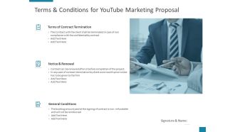 Terms And Conditions For Youtube Marketing Proposal Ppt PowerPoint Presentation Summary Example File