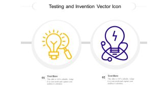 Testing And Invention Vector Icon Ppt PowerPoint Presentation Portfolio Layout Ideas PDF