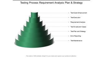 Testing Process Requirement Analysis Plan And Strategy Ppt PowerPoint Presentation Inspiration Shapes