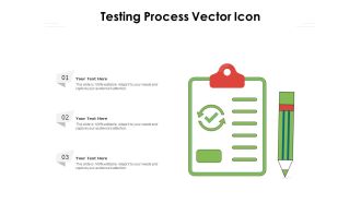 Testing Process Vector Icon Ppt PowerPoint Presentation File Inspiration PDF