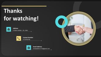 Thanks For Watching Ppt PowerPoint Presentation File Outline PDF