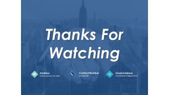 Thanks For Watching Project Management Ppt PowerPoint Presentation File Icon