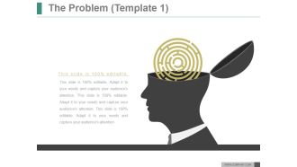 The Problem Template 1 Ppt PowerPoint Presentation Guide