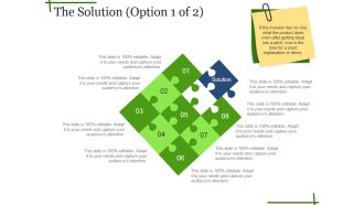 The Solution Ppt PowerPoint Presentation Layouts File Formats