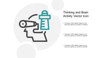 Thinking And Brain Activity Vector Icon Ppt PowerPoint Presentation Layouts Example