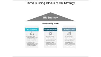 Three Building Blocks Of Hr Strategy Ppt PowerPoint Presentation Visual Aids Example File