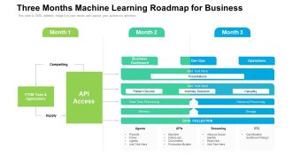 Three Months Machine Learning Roadmap For Business Introduction