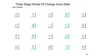 Three Stage Model Of Change Icons Slide Ppt Portfolio Layouts PDF